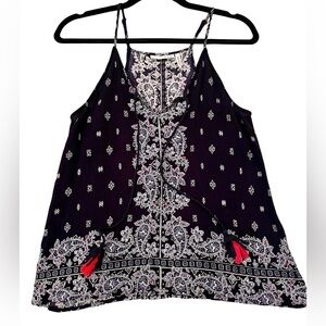 LUQ Rachell Tie Detail Halter Top